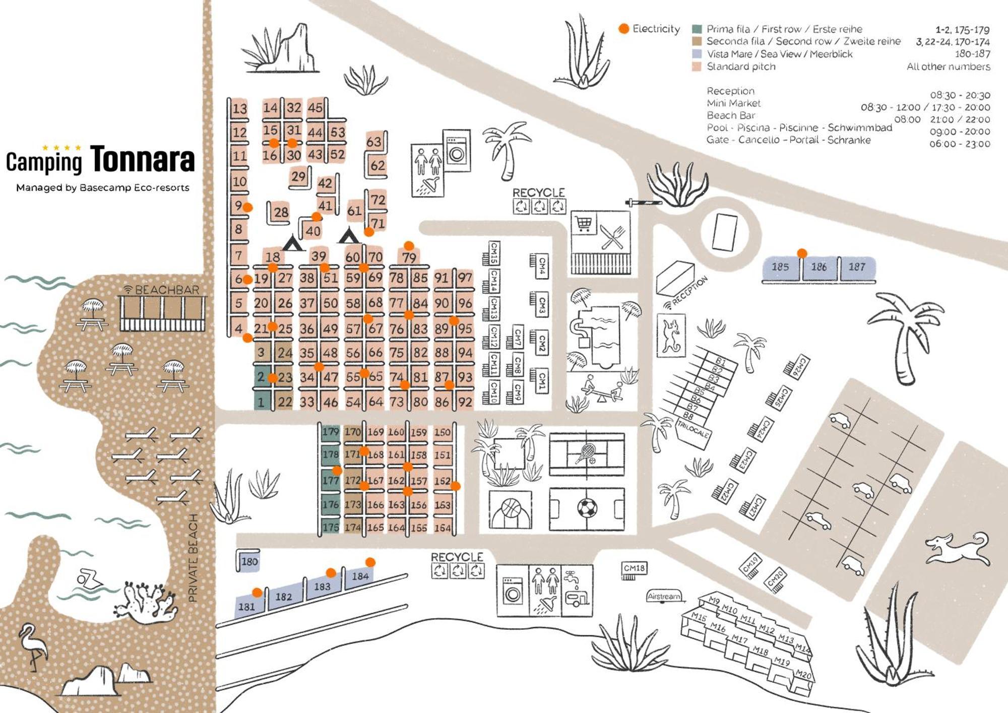 Camping Tonnara Cala Sapone Экстерьер фото